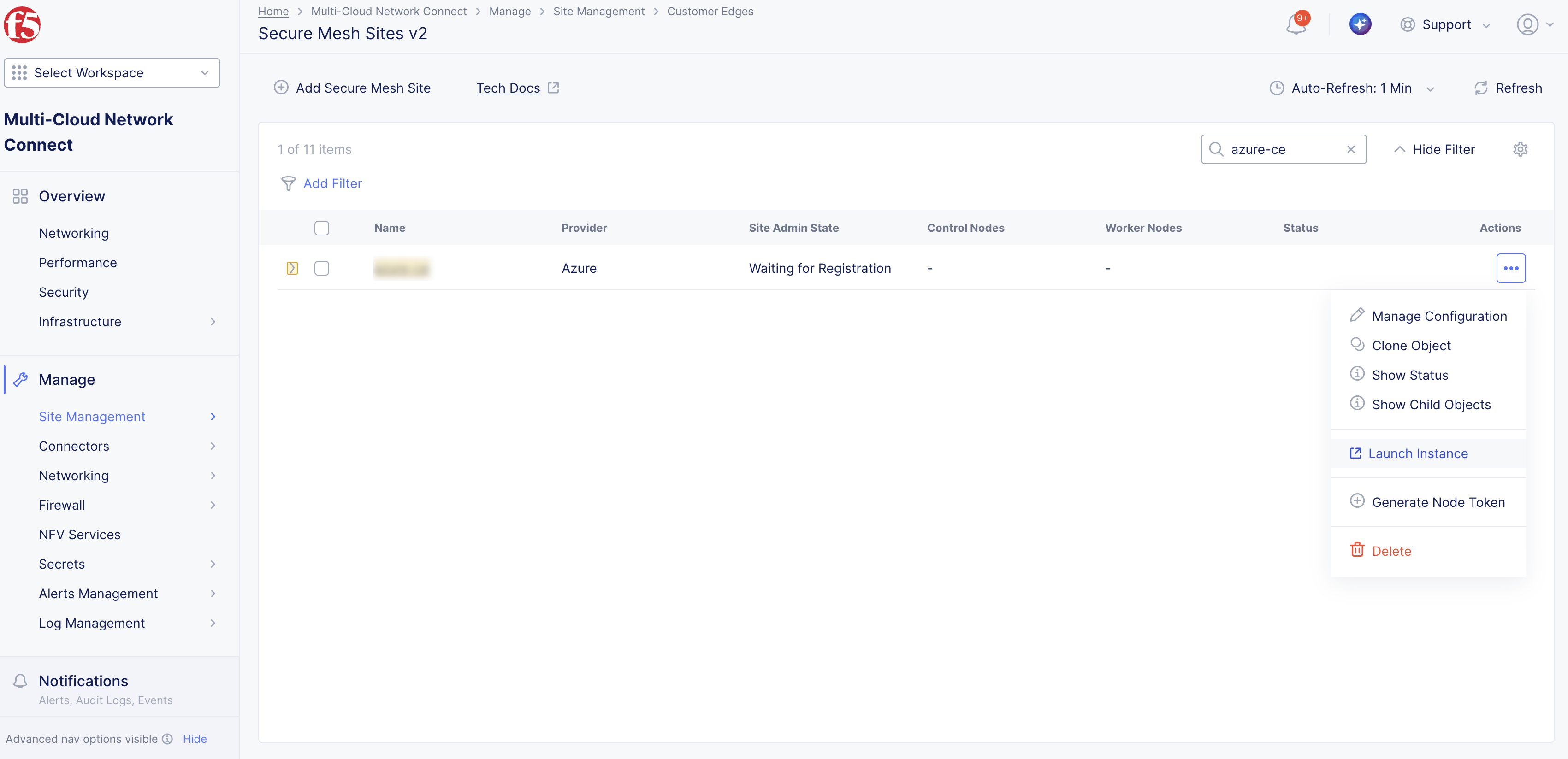 Figure: Launch VM