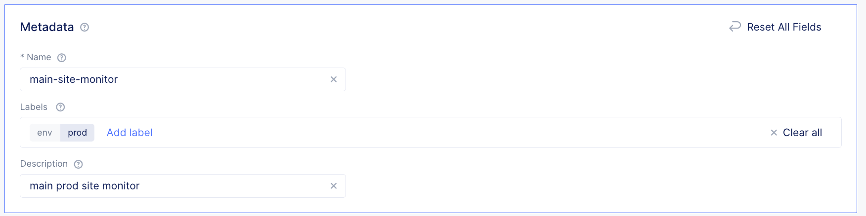 Figure: Metadata